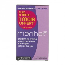 Nutrisant&eacute; manha&eacute; cure de 4 mois dont 1 mois offert 120 capsules