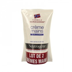 Neutrogena duo cr&egrave;me mains 2 x 50 ml