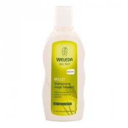 Weleda capillaire shampooing usage fr&eacute;quent Millet 190 ml