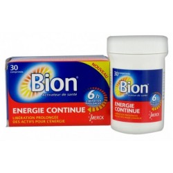 Bion &eacute;nergie continue 30 comprim&eacute;s