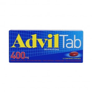 AdvilTab 400 mg 14 Comprim&eacute;s Enrob&eacute;s