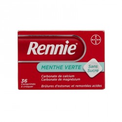 Rennie sans sucre 36 comprim&eacute;s &agrave; croquer