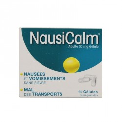 Nausicalm adultes 50mg 14 g&eacute;lules