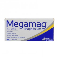 Megamag Magn&eacute;sium 45mg 120 g&eacute;lules