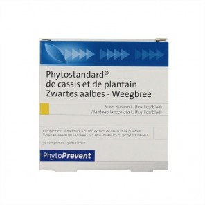 Pil&egrave;je Phytostandard Cassis Plantin 30 comprim&eacute;s