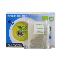 Nutrisant&eacute; infusion bio sommeil 20 sachets