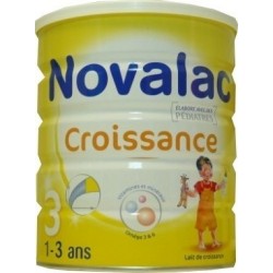 Novalac lait croissance 3&egrave;me &acirc;ge 1 &agrave; 3 ans 800g