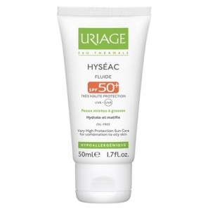 Uriage hys&eacute;ac fluide solaire spf 50+ 50ml
