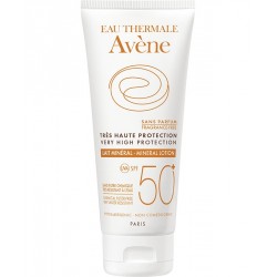Av&egrave;ne lait min&eacute;ral haute protection spf50+ 100ml