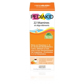 Pediakid 22 Vitamines & Oligo-El&eacute;ments 125 ml