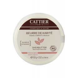 Cattier Beurre de Karit&eacute; 100% Bio 100 g