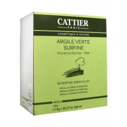 Cattier Argile Verte Surfine 1 Kg