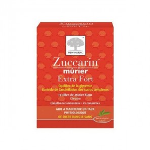 Zuccarin m&ucirc;rier extra fort 45 comprim&eacute;s