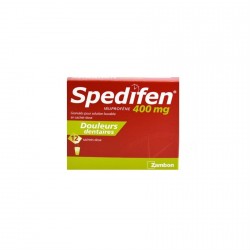 Spedifen 400mg granul&eacute;s pour solution buvable 12 sachets doses