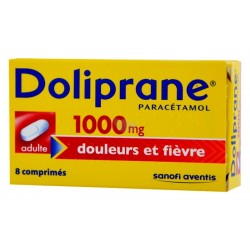 Doliprane 1g 8 comprim&eacute;s
