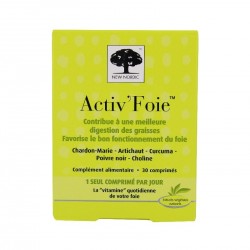 New Nordic Activ'Foie 30 Comprim&eacute;s