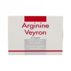 Arginine Veyron, solution buvable en ampoule 