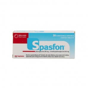 Spasfon 30 comprim&eacute;s enrob&eacute;s
