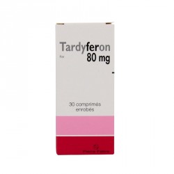 Tardyferon 80mg 30 comprim&eacute;s Enrob&eacute;s