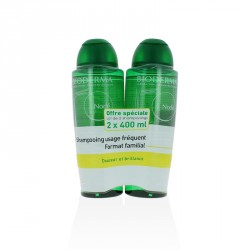 Bioderma nod&eacute; shampooing fluide 2 x 400ml