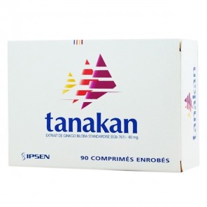 Tanakan 40mg 90 Comprim&eacute;s Enrob&eacute;s