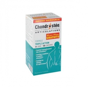 EA Pharma Chondrost&eacute;o Articulations Formule Triple Action 180 comprim&eacute;s