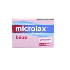 Microlax B&eacute;b&eacute; 4 unidoses