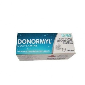 Donormyl 15 mg Effervescent 10 comprim&eacute;s