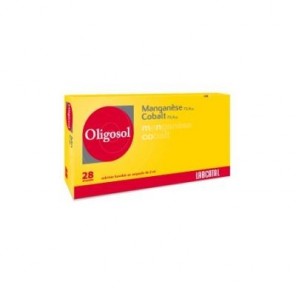 Oligosol Mangan&egrave;se Cobalt 28 ampoules