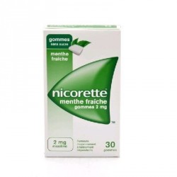 Nicorette gomme &agrave; m&acirc;cher 2mg 30 gommes