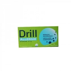 Drill allergie 10mg 7 comprim&eacute;s
