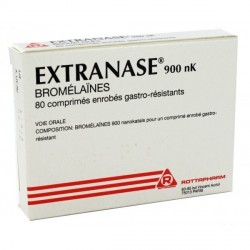 Extranase 900nK 80 comprim&eacute;s