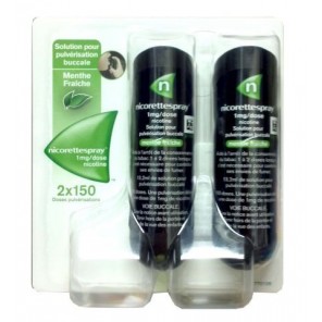 Nicorette spray 2 sprays de 150 doses
