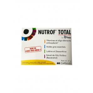 Nutrof total compl&eacute;ment alimentaire a vis&eacute;e oculaire 60 capsules