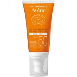 Av&egrave;ne cr&egrave;me solaire tr&egrave;s haute protection spf 50+ sans parfum 50ml