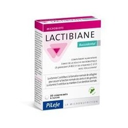 Pileje Lactibiane Bucco Dental 30 comprim&eacute;s