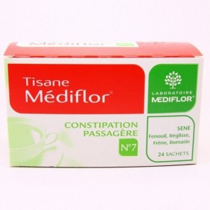 Mediflor tisane n&deg;7 constipation passag&egrave;re 1.8 g 24 sachets