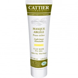 CATTIER MASQUE ARGILE JAUNE 100ML