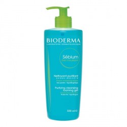 Bioderma s&eacute;bium gel moussant purifiant 500ml