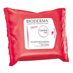 Bioderma Cr&eacute;aline H2O lingettes dermatologiques x25