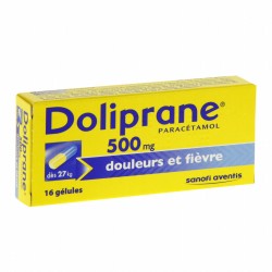 Doliprane 500mg 16 g&eacute;lules 