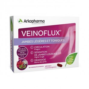 Arkopharma Veinoflux jambes l&eacute;g&egrave;res et toniques 30 g&eacute;lules