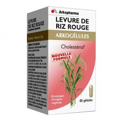 Arkopharma arkog&eacute;lules levure de riz rouge cholesterol 45 g&eacute;lules