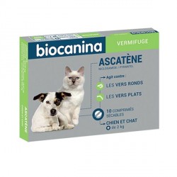 Biocanina ascat&egrave;ne 10 comprim&eacute;s