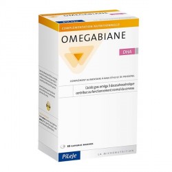 Pil&egrave;je Omegabiane DHA 80 capsules
