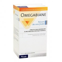 Pil&egrave;je Omegabiane poissons des mers froides 100 capsules