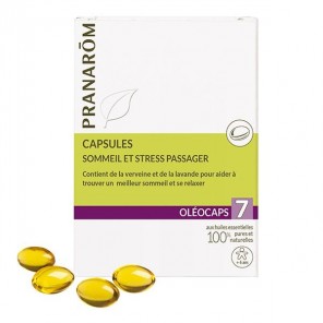 Pranar&ocirc;m oleocaps 7 sommeil & stress passager 30 capsules