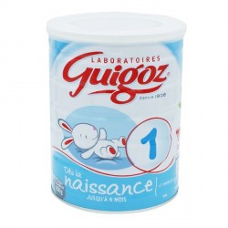 Guigoz 1 lait poudre d&egrave;s la naissance 800g