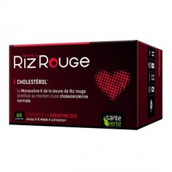 Sant&eacute; Verte levure de riz rouge 600mg duo 30 comprim&eacute;s