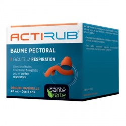 Sant&eacute; Verte actirub baume pectoral 40ml